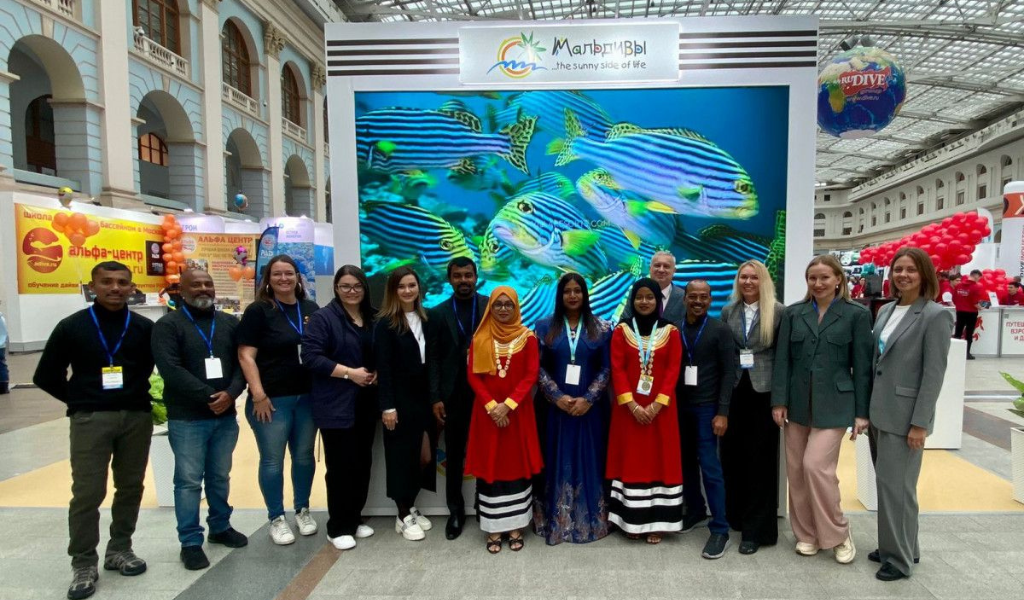 MMPRC Showcases Maldives’ Underwater Beauty & Experiences At Moscow Dive Show