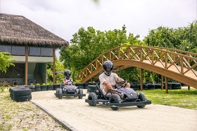 Maldives Welcomes Its First Go-Kart Track at Siyam World