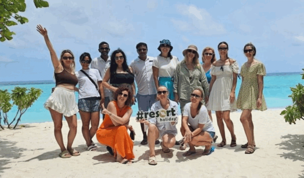 Ifuru Island Maldives welcomes a group FAM trip from resort holiday