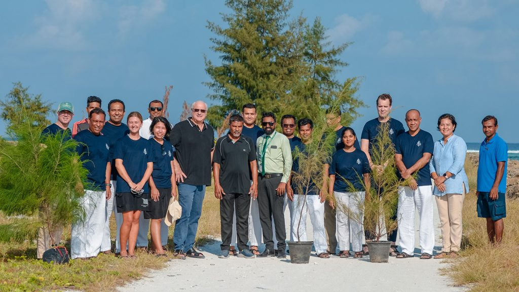 Four Seasons Launches Bodu Huraa Tree Planting Project for Sustainability
