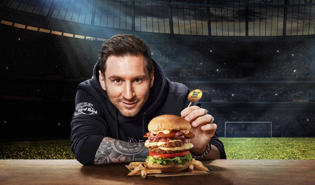 Burger Inspired by Lionel Messi!