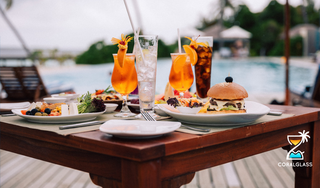 Coral Glass - Lavish Indulgently At These Restaurants at Reethi Faru Resort