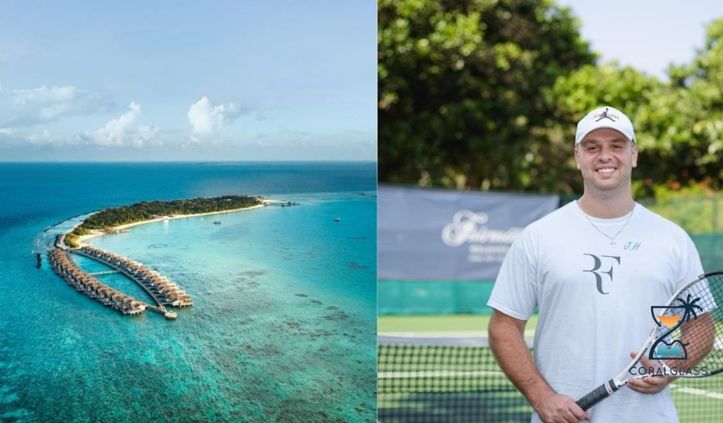 Coral Glass Fairmont Maldives Renowned Tennis Coach Julian