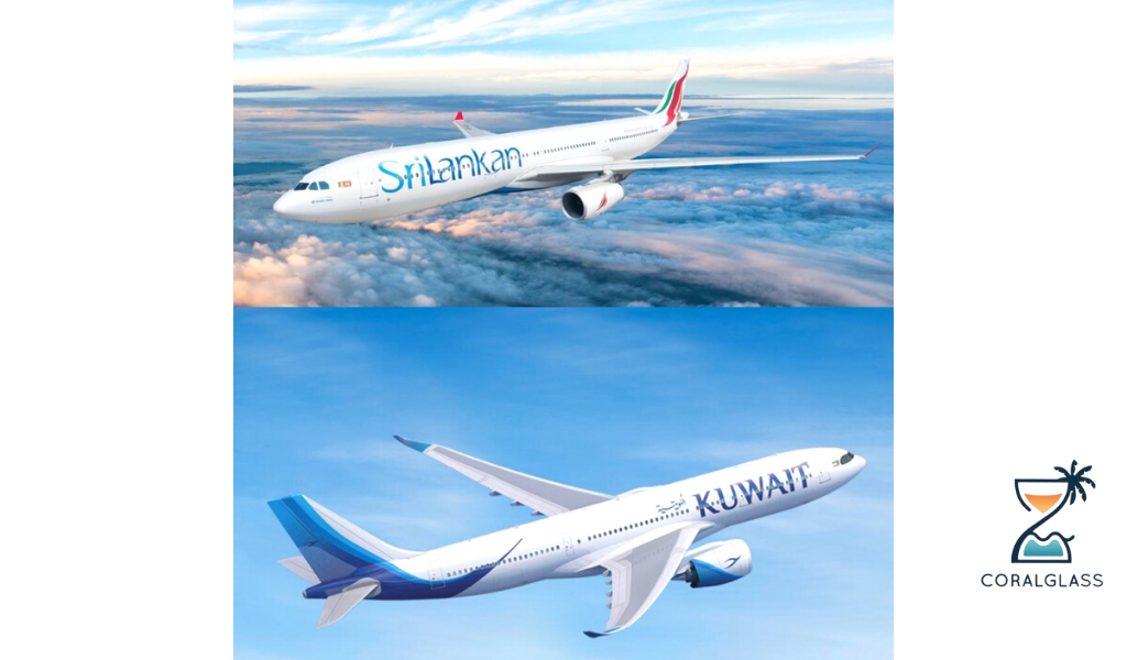 Coral Glass Srilankan Airlines x Kuwait Airways Initiates Codeshare
