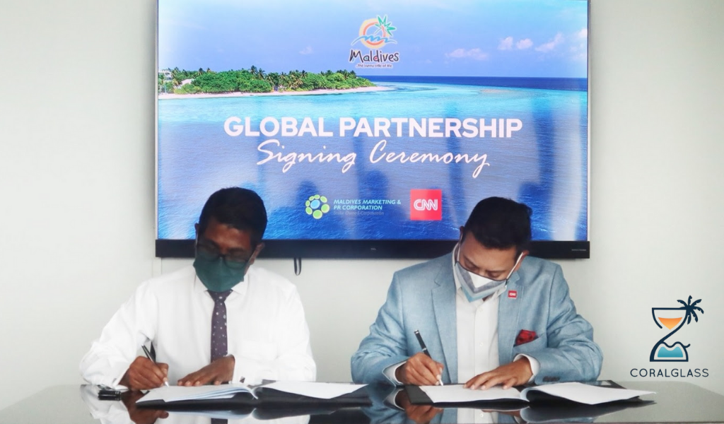 Coral Glass - Visit Maldives works in collaboration with CNN ...